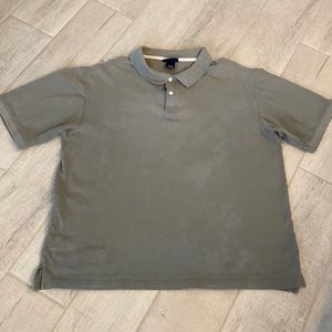 Men’s XL Sage Green Short Sleeve Polo Shirt
